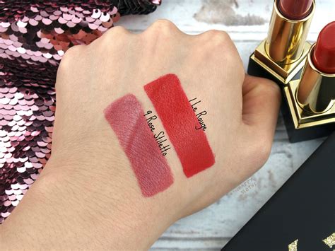 ysl rouge pur couture gold attraction edition swatches|ysl rouge lipstick review.